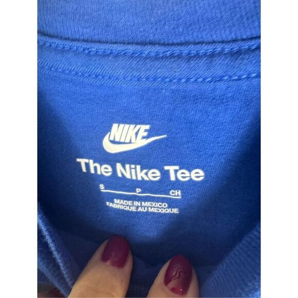 Nike Boys Baseball Shirt Size Small 8 - Picture 2 of 3